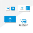 © CRB studio - letter B logo design and business card vector