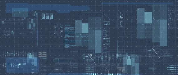 blue binary code