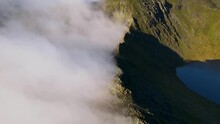 Striding Edge Cloud Inversion Via Helvellyn, Aerial Time Lapse