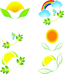 Canvas Print - Logos of nature
