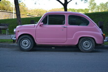 Cute Pink Car