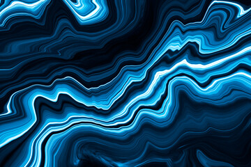 Wall Mural - marble ink colorful. blue marble pattern texture abstract background. can be used for background or 