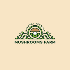 Poster - Mushrooms logo