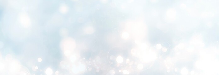 Wall Mural - abstract blue background with bokeh