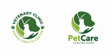 Veterinary Logo, Cat And Dog Logo Design, Pet Care, Vet Clinic Logo, Pet Clinic.
