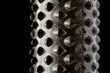© Baharlou - Wood carving rotary rasp texture