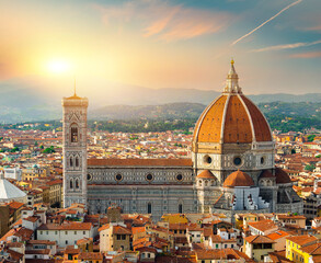 Wall Mural - View on Florence