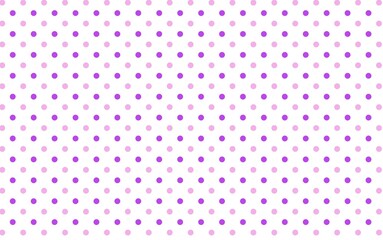 Wall Mural - polka dots seamless pattern on white background