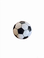 Soccer ball isolated on white background