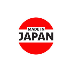 Wall Mural - Made in Japan symbol logo design template