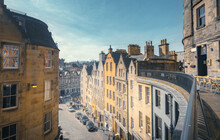 Edinburgh Victoria Street,  Old Town Of Edinburgh. Scotland UK