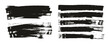 © Bakai - Flat Sponge Thin Artist Brush Long Background Mix High Detail Abstract Vector Background Mix Set