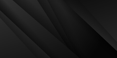 Black abstract background with stripes lines