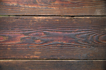 Wall Mural - Old wooden wall closeup