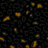 Fototapeta Abstrakcje - Full Seamless Leopard Cheetah pattern design. Repeating Animal skin vector illustration background for fashion textile