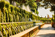 Fountains Of Villa D'Este Tivoli Near Rome Lazio Region Italy Landmark