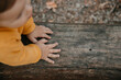 © AD Photography/Stocksy - Little boy playing in the woods
