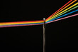 © Memed ÖZASLAN - color spectrum thread and needle
