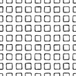 © Valerii - Seamless pattern. Black shapeless squares. White background. Vector design.