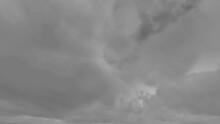 Retro Black And White Clouds On Sky Smog Cloud Dust 4k