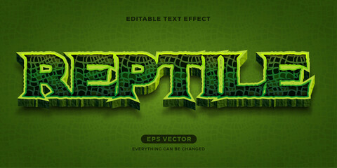 Reptile text effect