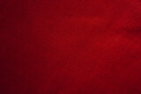 Fototapeta  - Surface of red velvet fabric for background.