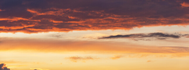 Wall Mural - Beautiful background with evening sky