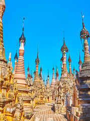 Wall Mural - The beauty of Kakku Pagodas, Myanmar