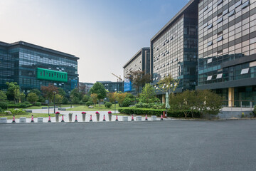 Wall Mural - Modern business building in China