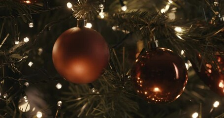 happy decorative christmas tree