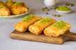 © Veliavik - Traditional middle eastern sweets baklava rolls
