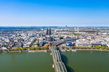 Fototapete - Cologne, Germany