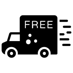 Sticker - Free Delivery 