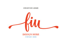 FIU Lettering Logo Is Simple, Easy To Understand And AuthoritativePrint