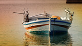 Fototapeta  - fishing boat on the water