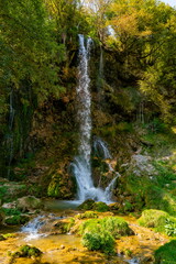 Wall Mural - Gostilje waterfall at Zlatibor mountain in Serbia