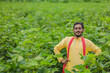 © PRASANNAPIX - Indian farmer at cotton field