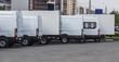 © Yuri Bizgaimer - Trucks & Minibuses Parking For Sale.