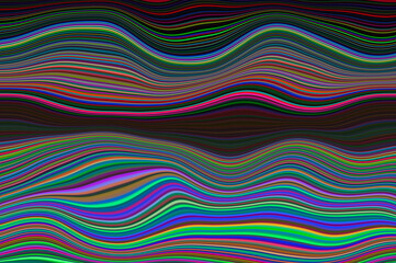 Wall Mural - abstract digital wave pattern / abstract minimalistic background of a digital wave pattern.