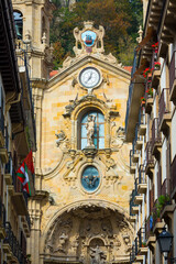 Wall Mural - The Basilica of Saint Mary of the Chorus, San Sebastian or Donostia, Gipuzkoa, Basque Country, Spain, Europe