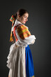 © muro - beautiful girl in slovak folk dress