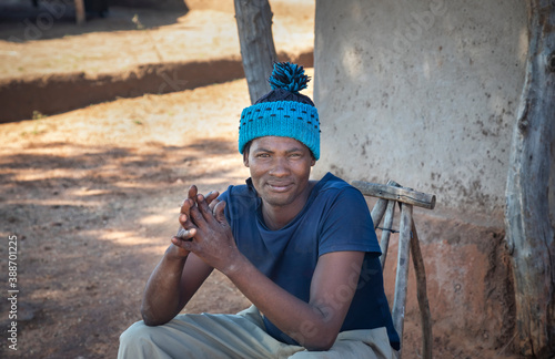 Plakat african man