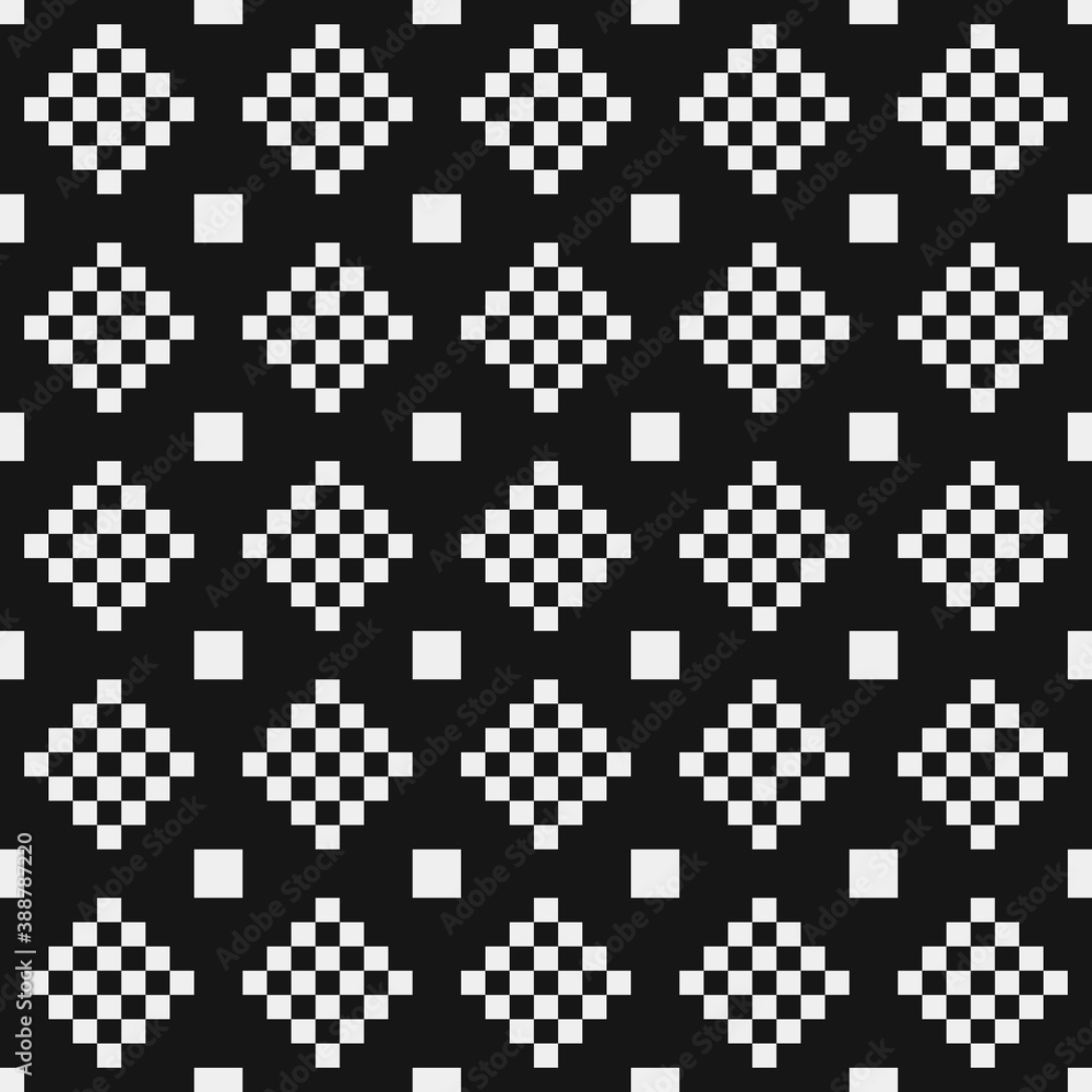 Abstract Cross Pattern Dots Logo generative computational art illustration