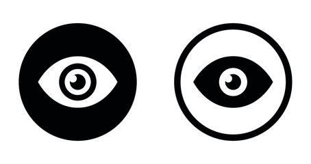 Wall Mural - eye icon