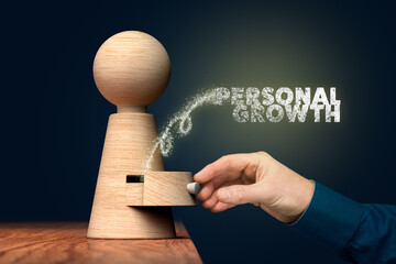 Wall Mural - unlock and open hidden potential to personal growth