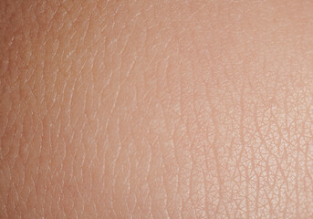 human skin in bend spot