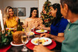 © kleberpicui - Brazilian Christmas. Family celebrating Christmas at home