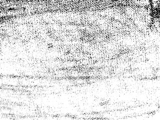 Leinwandbilder - Grunge white and black wall background. Grunge real organic vintage halftone vector ink print background. Vector illustration.