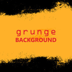 Poster - Grunge Black and White Distress Texture.