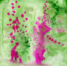 Green And Bright Pink Texture